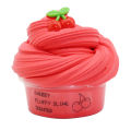 60ML Slime Colored Crystal Mud Fruit Cake Shape Plasticine Anti-stress Squishmallow Ramen Mud For Kids Boys Girls.