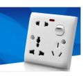 6 Pin Socket (16A 220V) Multi Function Universal 3Pin 2Pin Combine Socket. 