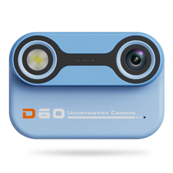 Waterproof Child Camera Underwater Camera 3 Meters Waterproof Before and After Dual Camera Swimming Outdoor,Blue