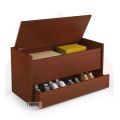 Shoe Rack Storage Bench with Large Cabinet & Drawer – Multipurpose Entryway Organizer.