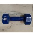 5 Kg Blue Dumbbell 1 Piece - Enhance Muscle Strength And Endurance With The Blue Dumbbell.