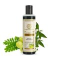 Khadi Natural Amla & Bhringraj Hair Cleanser(Shampoo) | Hair Cleanser with Natural Ingredients | Anti-Dandruff Shampoo | Anti-Hair Fall Shampoo | Shampoo for Nourishing Hair | Suitable for All Hair Types | 210ml. 