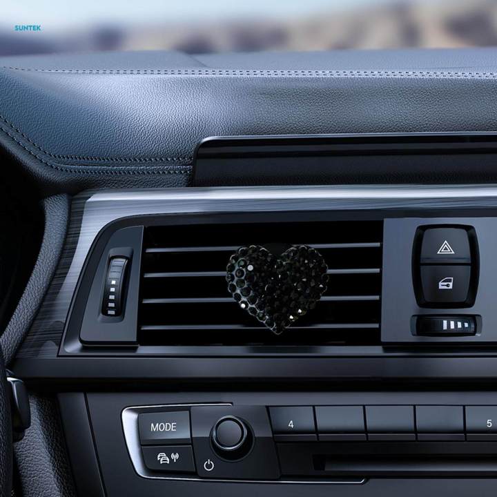 Car%20Vent%20Clip%20Love%20Heart%20Bling%20Delicate%20Air%20Vent%20Clip%20Black%20-%20Image%203