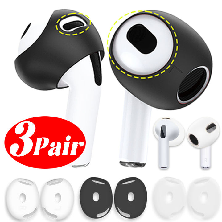 Soft Silicone Anti Slip Ear Tips For AirPods 4 Ultra Thin Add Grip Tips Replacement Eartips Earbuds Cover Skin for New AirPod 4