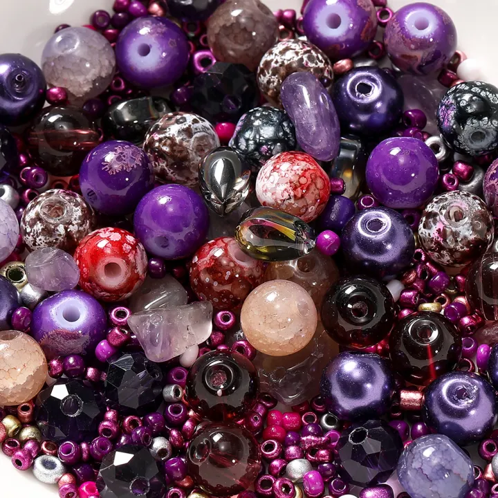 St.%20kunkka%2020g%208mm%20Mixed%20Color%20Rice%20Beads+2mm%20Xiaomi%20Beads%20Irregular%20Mixed%20Color%20Round%20Bead%20Material%20Package%20For%20DIY%20Bracelets%20Necklaces%20Jewelry%20Jewelry%20Accessories%20Making%20-%20Image%207