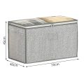 New Quilt Storage Bag for Foldable Quilt Bag Wardrobe Clothes Storage Bag Dustproof Organizer Large Capacity Under Bed Storage.
