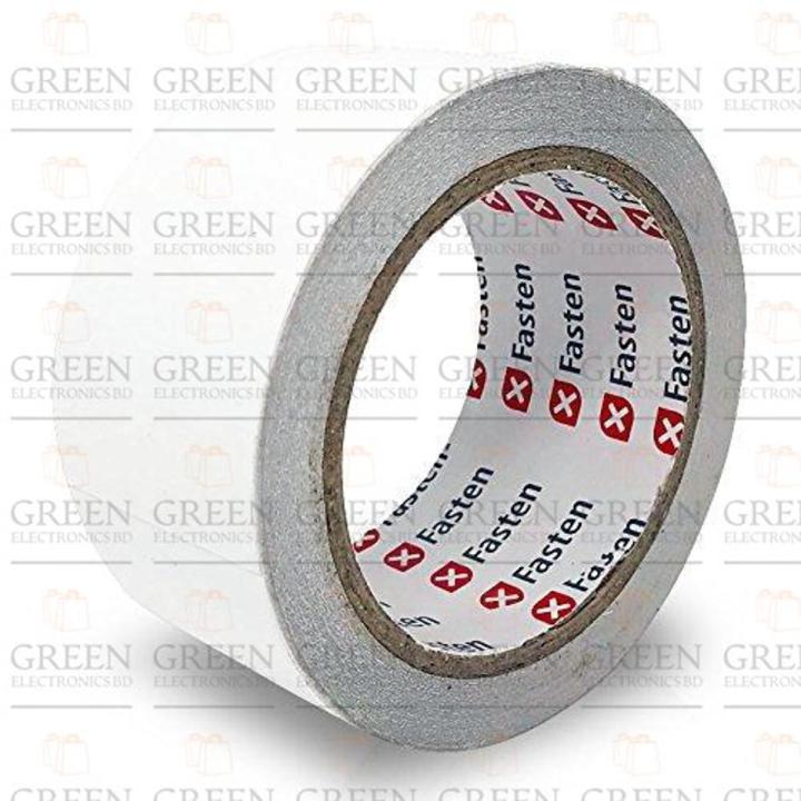 Both Sided Gum Tape 2″ Inch Width 50mm Length 10 Meter Double Side Gum Adhesive Gum Tape Both Side Strong Tissue Acrylic Glue Tape DIY Arts Crafts Scrapbook Photos Display