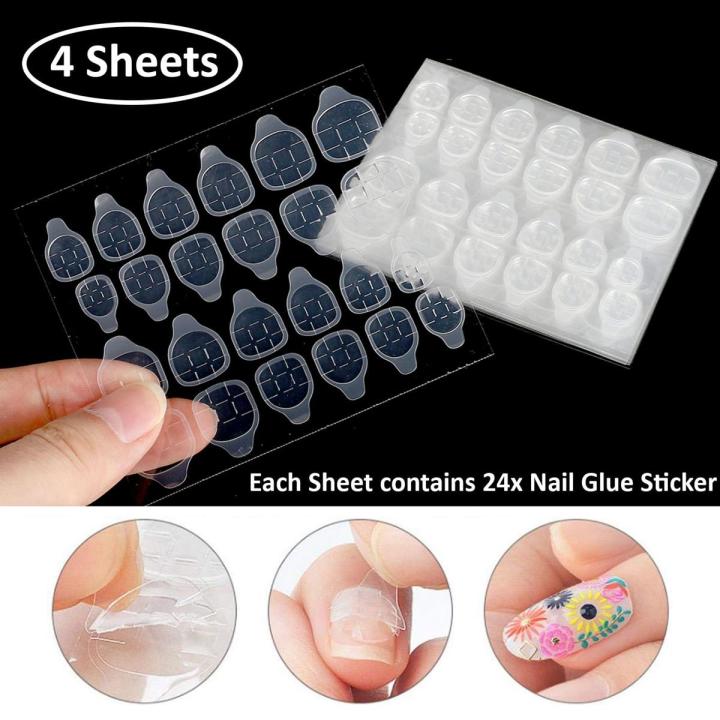 Bk Nail Sticker Glue (4 Sheet)
