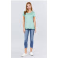 One color T shirt for women..
