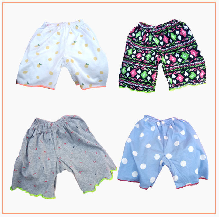 4%20Pieces%20Multi%20Color%20Cotton%20boy%20Half%20Pant%20any%20color%20-%20Image%204