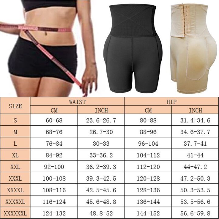 Underpant%20S-6XL%20y%20%20Lifter%20Shapewear%20Slim%20Waist%20Trainer%20Women%20Dress%20Underwear%20Body%20Shaper%20Padded%20Fake%20ock%20%20Enhancer%20-%20Image%208