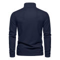 AIOPESON 2023 New Men's Deer Embroidery Polo Shirts Solid Color Long Sleeve Social Business Male.