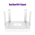 Cudy WR1300E AC1200 Gigabit Dual-Band Wi-Fi Router - 867Mbps at 5GHz and 300Mbps at 2.4GHz - Beamforming - MU-MIMO - White. 