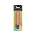 Mont Marte Coloured Charcoal Pencils – 4 Pcs Set. 