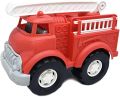 Big Plastic Toy Fire Truck for Toddlers Boys and Girls Fireman Engine Vehicle with Rescue Ladders for Indoor and Outdoor Imaginative Play- Red. 