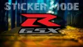 Sticker For Bike | gsxR Logo | Best Quality  Sticker For Bike Decal  And Decoration ( Sticker_Mode ). 
