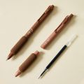 Coffee Touch Gel Pen 1 Piece  – Smooth Writing Elegance (0.5mm, Refillable). 