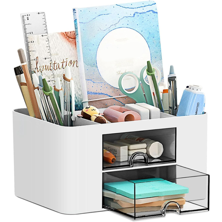 Desk%20Organizer%20Pen%20Holder%20Multifunctional%20Pen%20Holder%20Pen%20Holder%20Desk%20Drawer%20for%20Office%20Home%20School%20White%20-%20Image%208