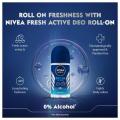 Nivea Men Roll On Fresh Active Deodorant 50 ml by Germany KaKa.