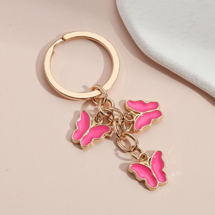 Cute%20Keychain%20Oil%20Butterfly%20Key%20Ring%20Enamel%20Flying%20Animals%20Key%20Chains%20For%20Women%20Girls%20Handbag%20Accessorie%20Handmade%20Jewelry%20-%20Image%206