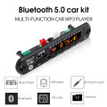 Bluetooth 5.0 MP3 Player Decoder Board FM Radio USB 3.5 Mm AUX Module Bluetooth Receiver Car Kit Audio Amplifier Board. 