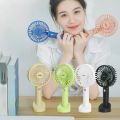 Mini USB Handheld Fan Portable Rechargeable Battery Operated Cooling Desktop with Base 3 Modes for Home Office Travel Outdoor. 