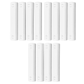 Metal Clips for Fly Screen-12 x Magnet Window Screen Clip-White.