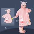 Cute Polyester Baby Raincoat Outdoor Waterproof Rain Coat Children Impermeable Poncho Boys Girls Rain Jacket. 