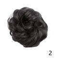 Synthetic Hair Bun Extensions Messy Curly Elastic Hair Scrunchies Hairpieces Chignon wig Pieces for Women. 