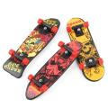 Finger Skateboard Tiny Stunt Metal Bracket Bearing Wheel Lightweight Finger Skating Toys Durable Portable Finger Toys Kids Gifts. 