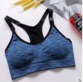 Women Sports Yoga Bra breathable quick dry Top Shockproof Cross Back Push Up fitness active Bra Gym Running Bra. 