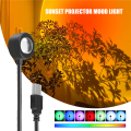 LED USB Sunset Lamp Night Light Projector,Sunset. 