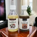 Cosprof Organic Castor and Coconut oil Combo Pack - 200 ml Each. 