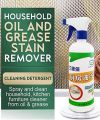 Kitchen oil & grease stain cleaning remover spray. 