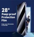 iPhone 11-17 All Models Privacy Anti-Spy Easy Install Screen Protector 9H Tempered Glass. 