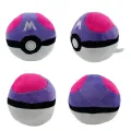 12cm Pokemon Ball Plush Toys Poke Ball Pokeball Pokemon Stuffed Anime Doll Master Great Ball Master Ball Ultra Ball Strange Ball. 