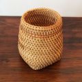 Delicate product Rattan Chopsticks Tube Shovel Spoons Bucket Dinner Knives Forks Tableware Storage Box Home Storage Baskets Organizer C.