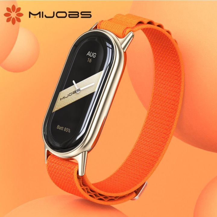 Strap Smart Bands With Nfc Nylon Strap For Mi Band Smart Bracelet