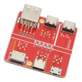 Charging Test Card, 3 in 1 Data Wire Test Fixture Easy To Operate Universal for On Off Detection. 