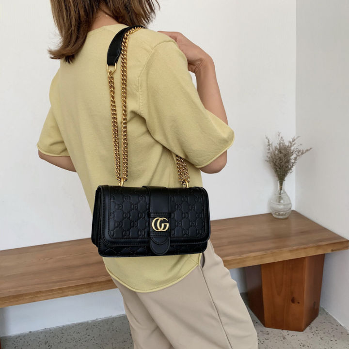 Bags%20Women's%202020%20New%20Fashion%20Trend%20Designer%20Luxury%20Women's%20Single%20Shoulder%20Messenger%20Chain%20PU%20Small%20Square%20Bag%20-%20Image%202