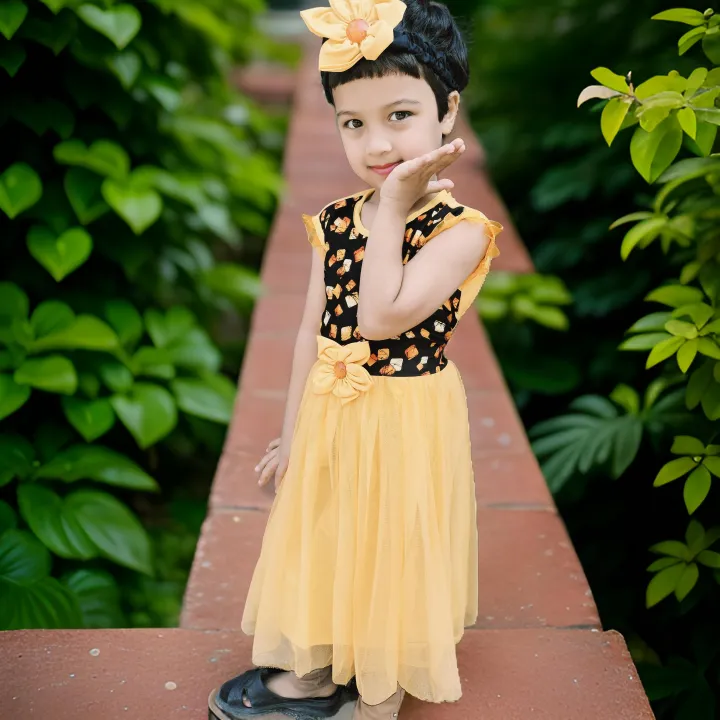 Baby%20Girls%20Fashionable%20Beautiful%20homemade%20party%20Dress%20,frock%20For%200-12%20Years%20Babies%20-%20Image%202