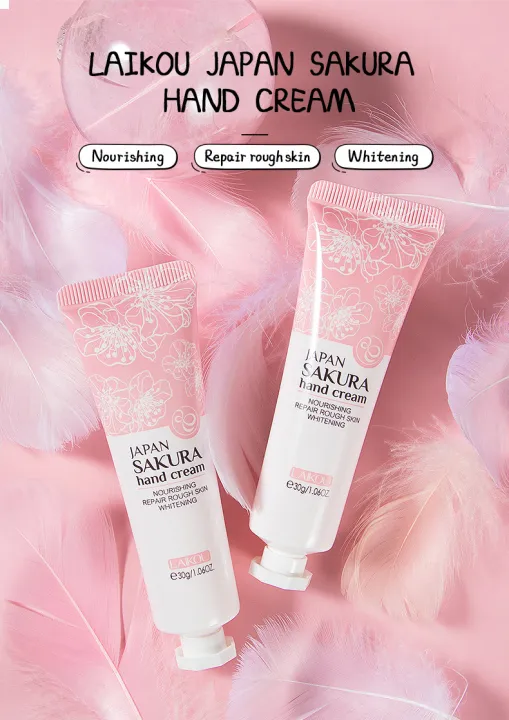 LAIKOU%20Japan%20Sakura%20Nourishing%20&%20Moisturizing%20Hand%20Cream-%2030g%20-%20Image%202