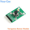 Five Direction Navigation Switch Button Module for MCU Game 5D Rocker Joystick Independent Keyboard for Arduino Joystick Module. 