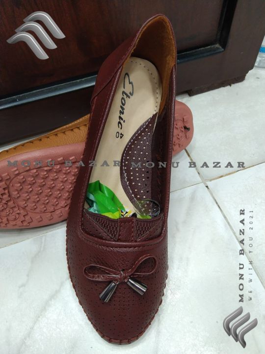 MNB - L-9001 Premium Quality Soft Leather Shoes Sandal For Women Loafers