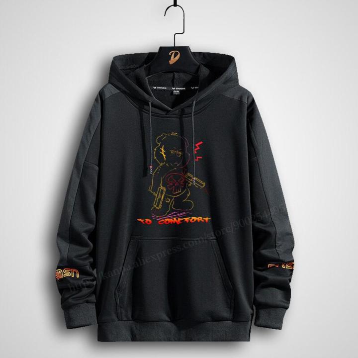 Plus Size Men's Hoodies Printing Anime Women Harajuku