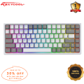 Keycool KC84 Wired 84-key layout Gateron switches Full RGB Hot-swappable switches Doubleshot PBT keycaps Type-C USB port Full anti-ghosting MECHANICAL KEYBOARD.