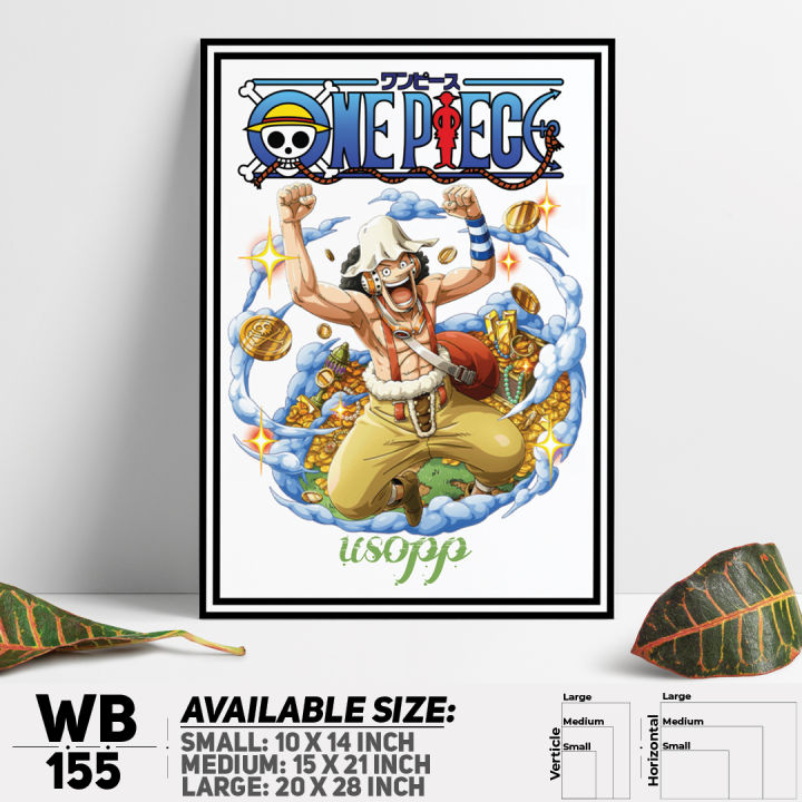 One Piece Anime Manga series Wall Canvas Home Decoration Wall Canvas Art Decoration - WB155 - DDecorator - Minimalistic Sophistication