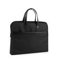 File bag storage zipper computer portable large capacity file information bag, double-layer business briefcase. 