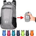 18L Portable Foldable Backpack Folding Mountaineering Bag Ultralight Outdoor Climbing Cycling Travel Knapsack Hiking Daypack. 