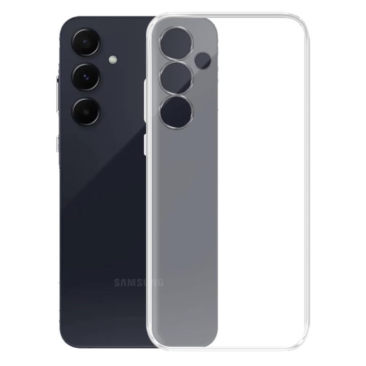 Samsung Galaxy A35 5G Transparent Soft & Flexible TPU Mobile Back Cover